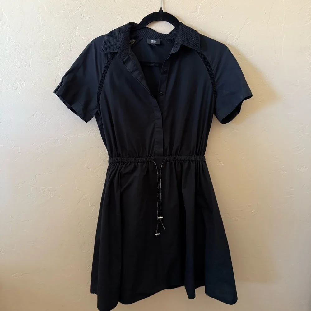 60. Mossimo Black Collared Dress – Size XS